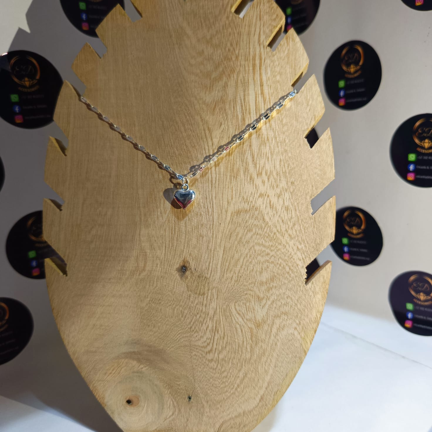📿 Collar "Corazón Brillante" 💖