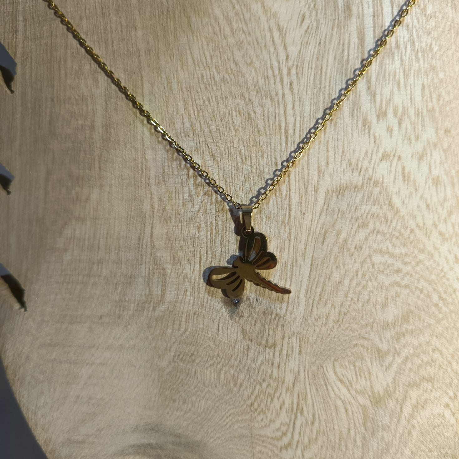 🦋 Set "Alma Libre" – Collar y Aretes de Libélula ✨