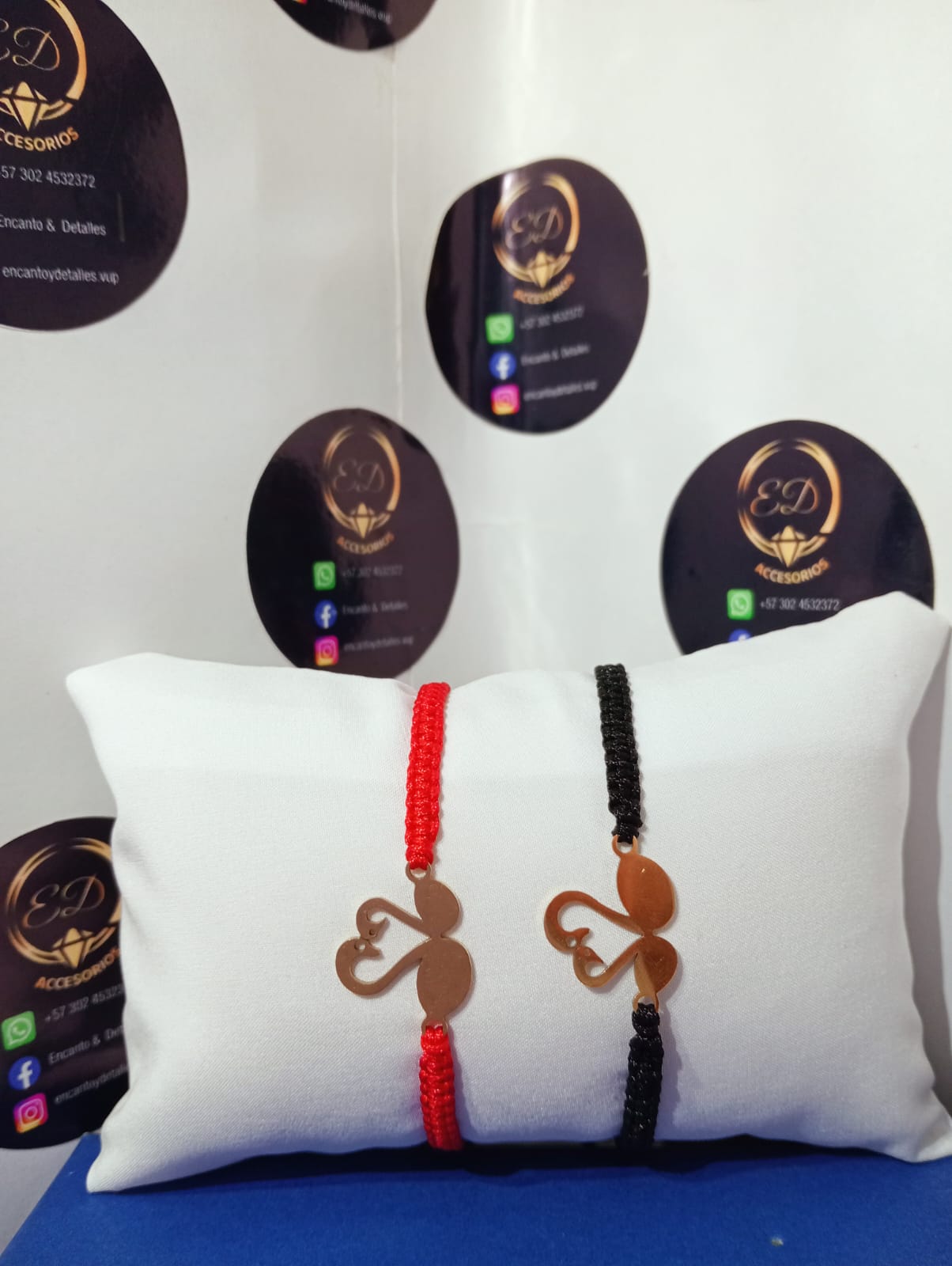 Pulsera “Amor de Cisnes” (Set x2)