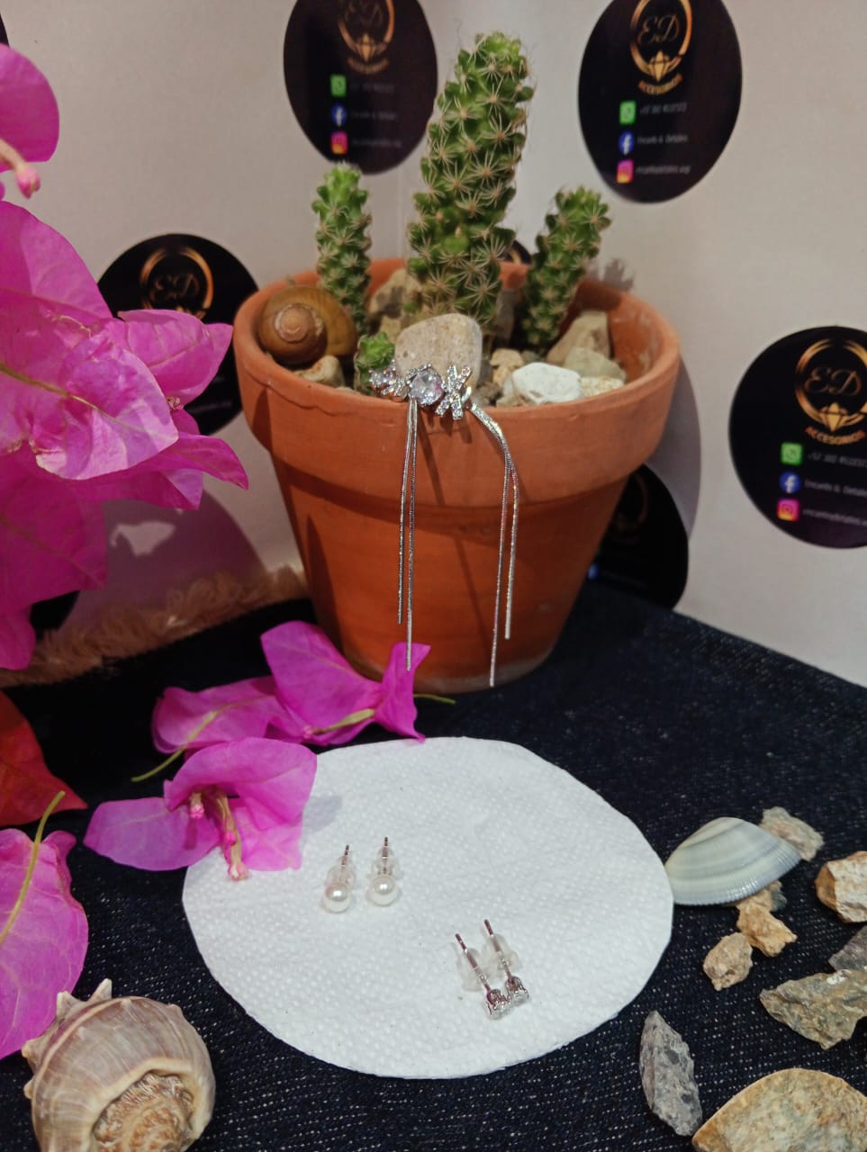 Set “Brillo del Desierto” – Aretes Elegantes