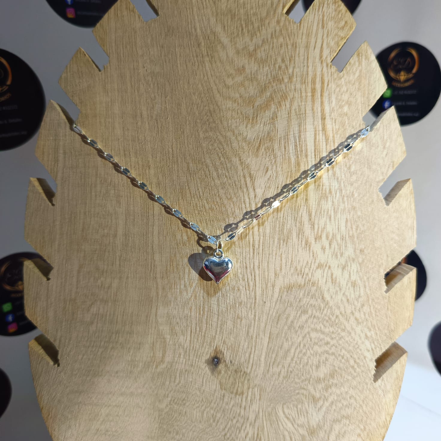 📿 Collar "Corazón Brillante" 💖