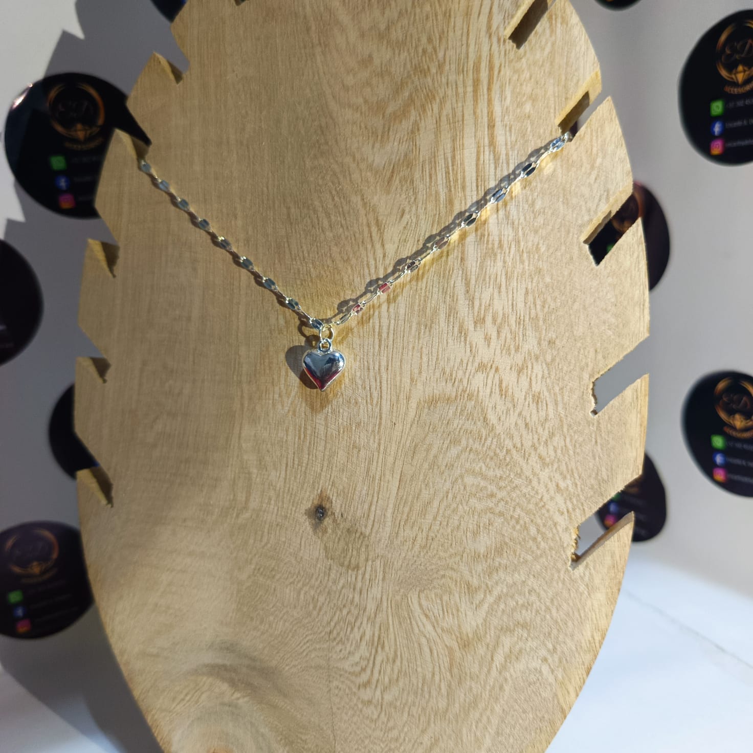 📿 Collar "Corazón Brillante" 💖