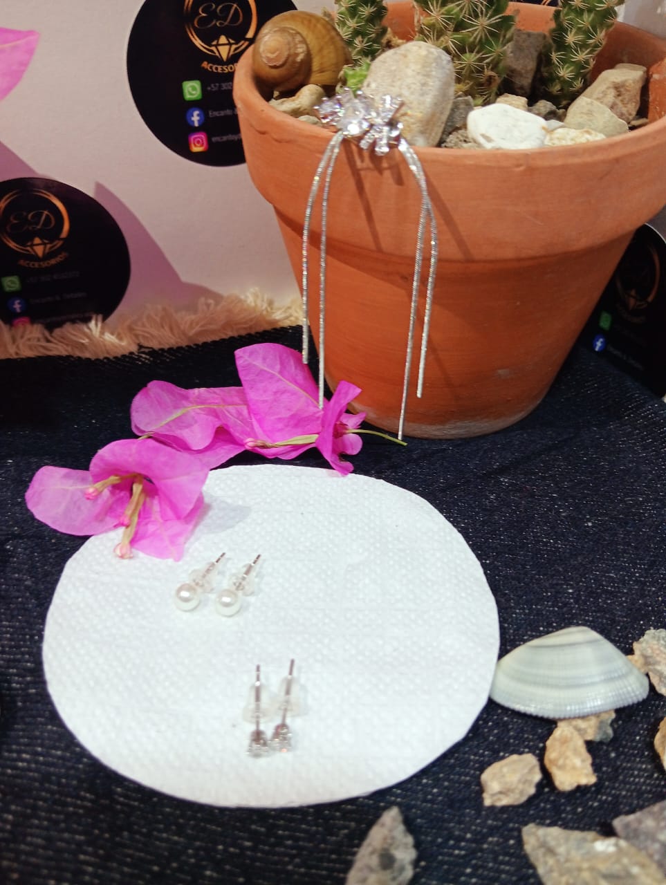 Set “Brillo del Desierto” – Aretes Elegantes