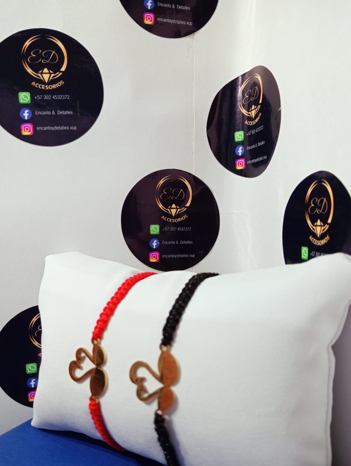 Pulsera “Amor de Cisnes” (Set x2)
